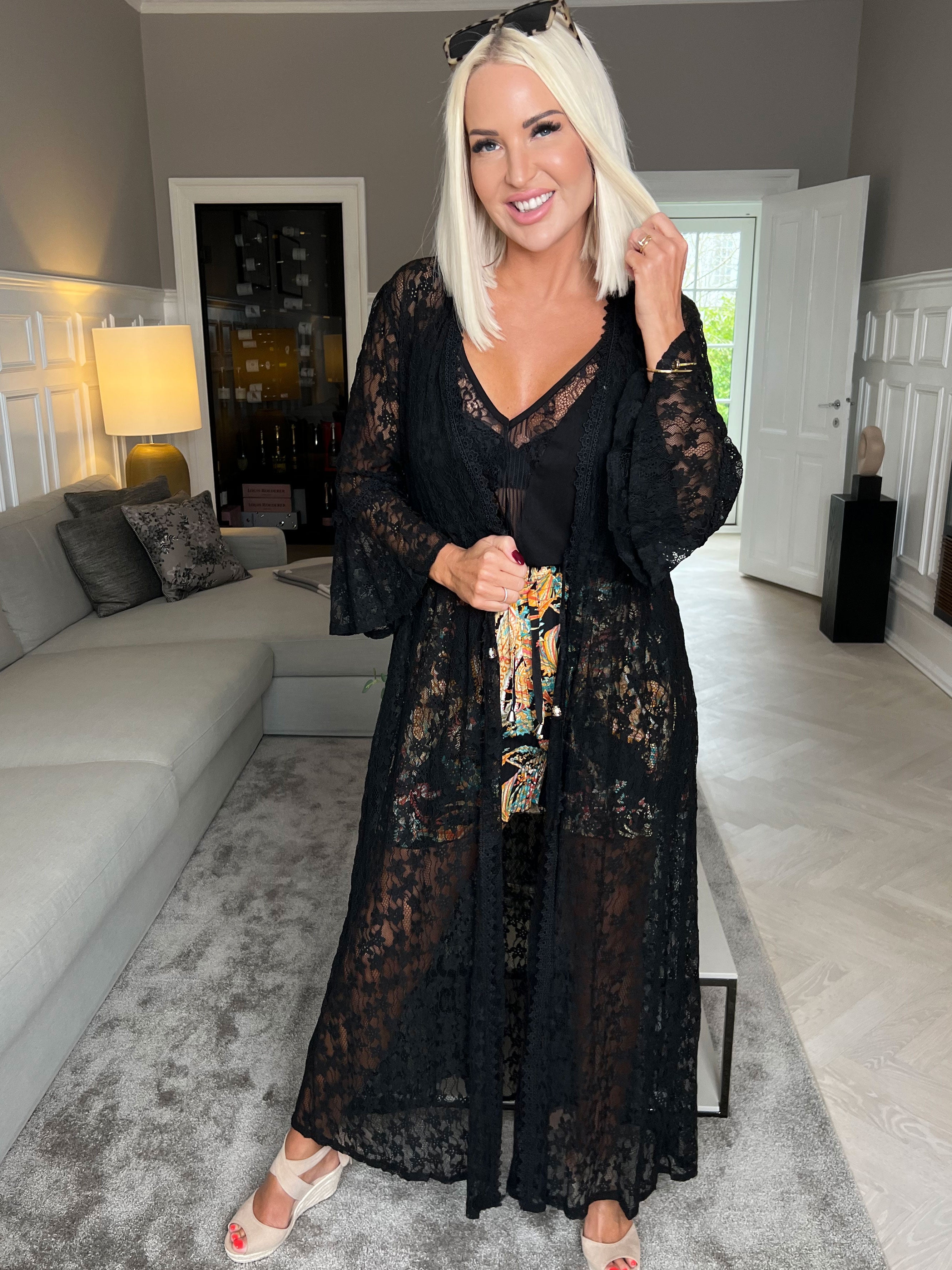 Aleyan - Lang blonde kimono